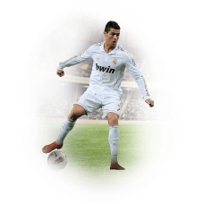 CR71A4 Vafa fotbal Cristiano Ronaldo 30x20cm